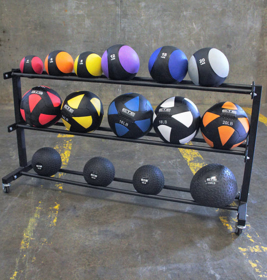 Econo Medicine Ball Rack w/Wheels 4-6 Weeks Lead Time