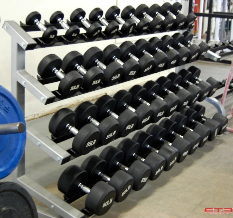 Dumbbell Rack With Saddles (for PRO Round Dumbbells) 4 to 6 Weeks Lead Time