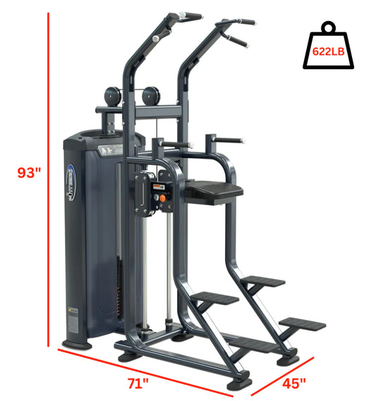 PL7920 Assisted Chin Dip Combo PRE ORDER 8-10 Weeks