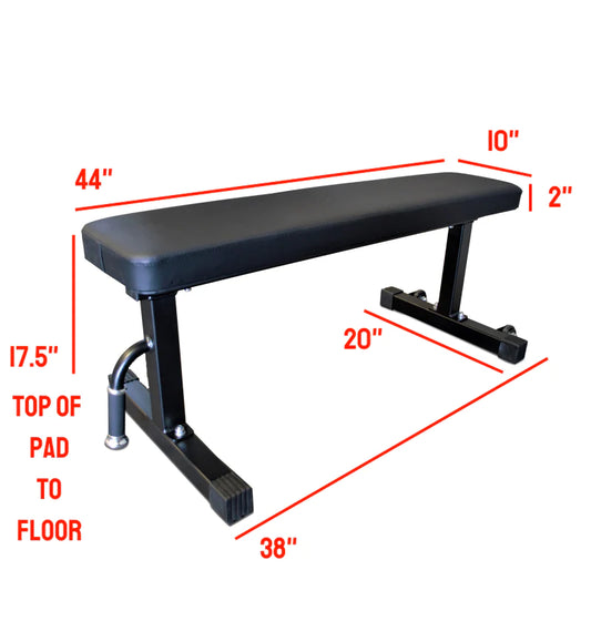 2" X 2" Flat Bench PL7327B